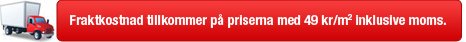 Fraktkostnad per kvadratmeter